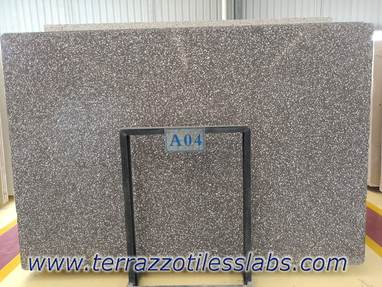 Γκρι Πλάκες Terrazzo