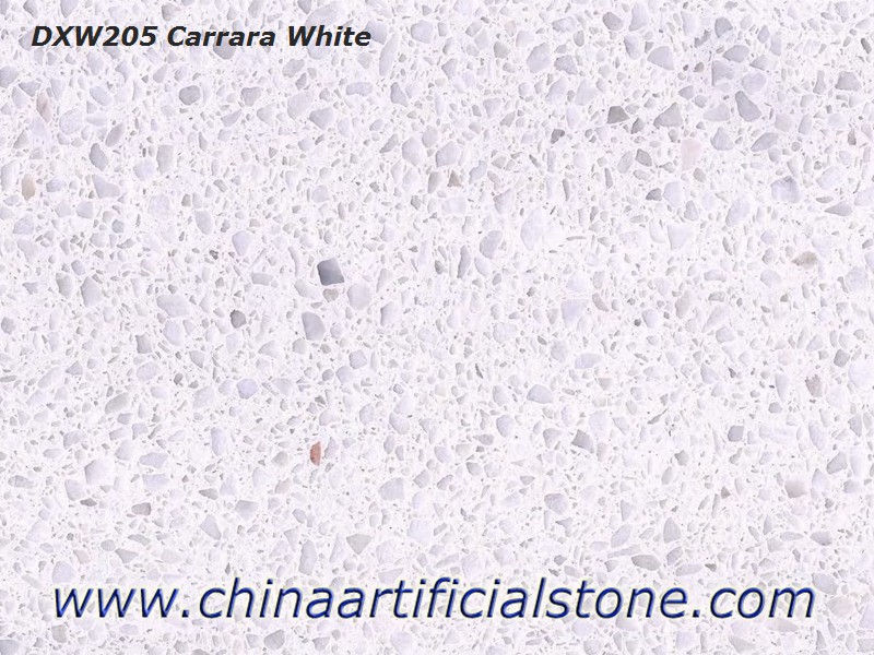 Carrara White Terrazzo Πλακάκια και πλάκες DXW205
