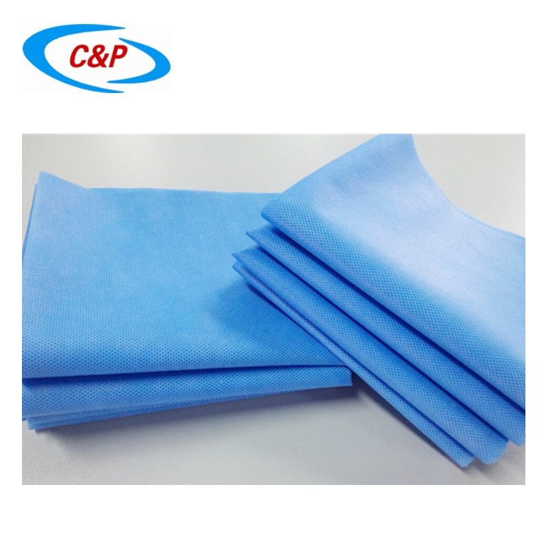 Πιστοποιημένο CE Hot Sale Αποστειρωμένο μπλε μη υφαντό απλό ντραπέ μιας χρήσης για ιατρική χρήση
