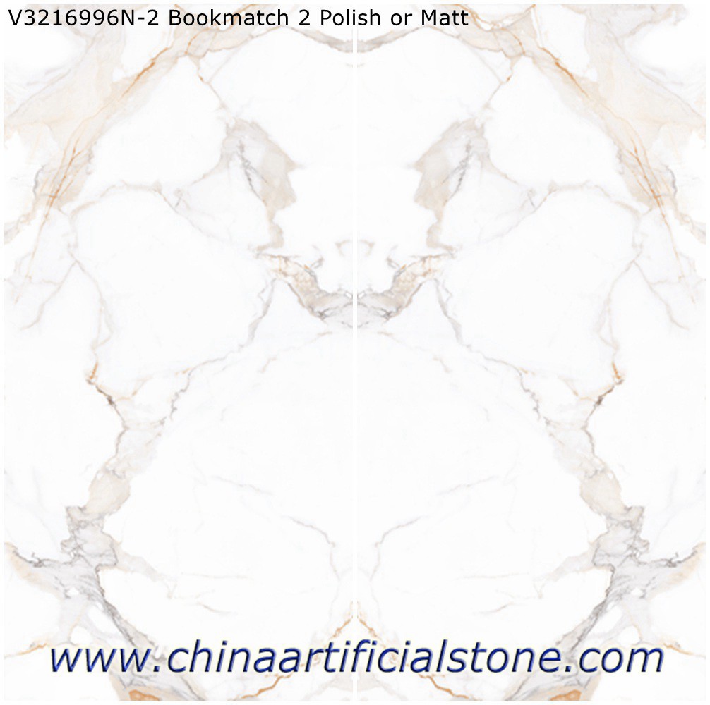 Πλάκες Calacatta Golden Sitered Stone 1600x3200x12mm