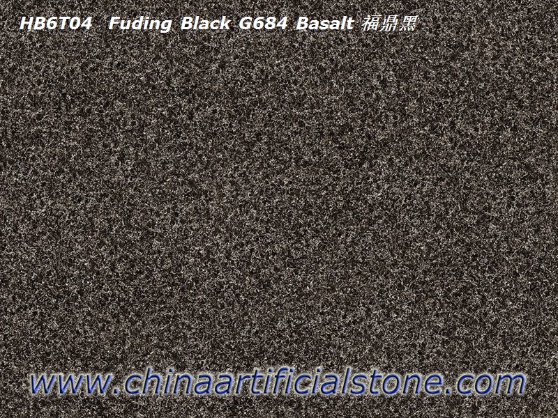 Μαύρη πορσελάνη Paver Tiles G684 Black Basalt Look
