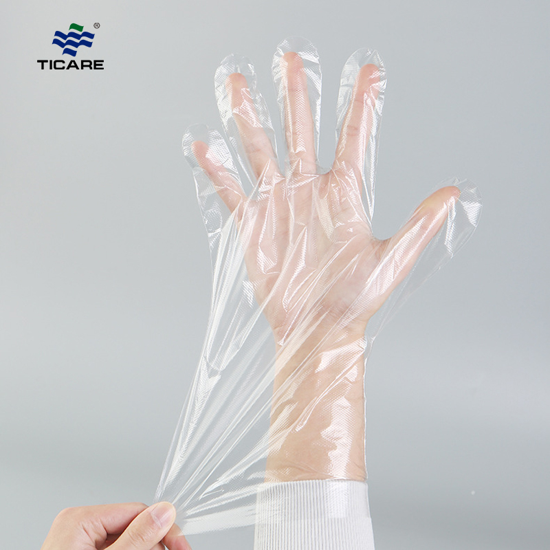 Πλαστικά Γάντια μιας χρήσης, Πολυαιθυλένιο, 100 ΤΕΜ
