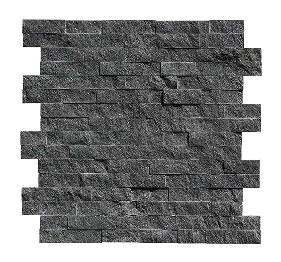 RSC 2426 μαύρη μαρμάρινη πολιτιστική πέτρα για τοίχο
