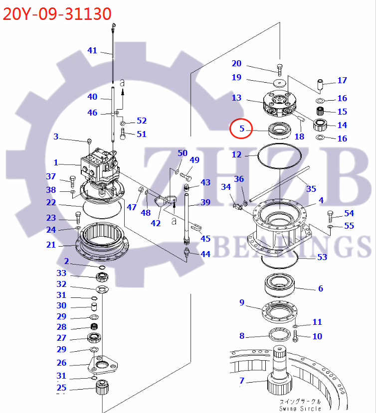 ΑΝΤΑΛΛΑΚΤΙΚΑ KOMATSU