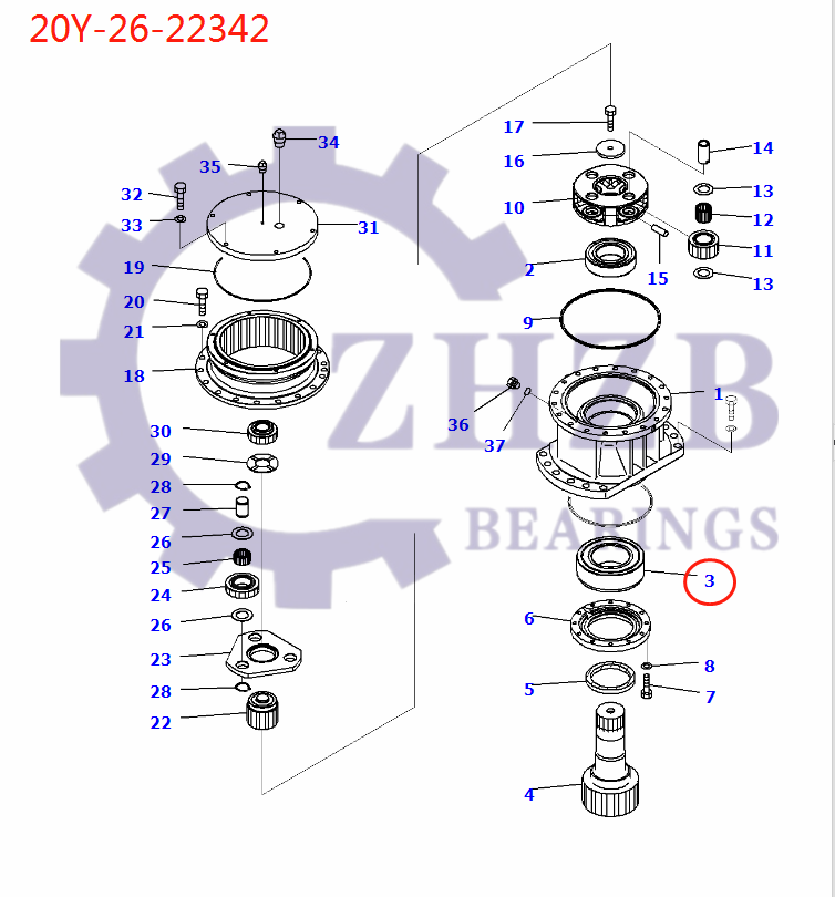 ΑΝΤΑΛΛΑΚΤΙΚΑ KOMATSU