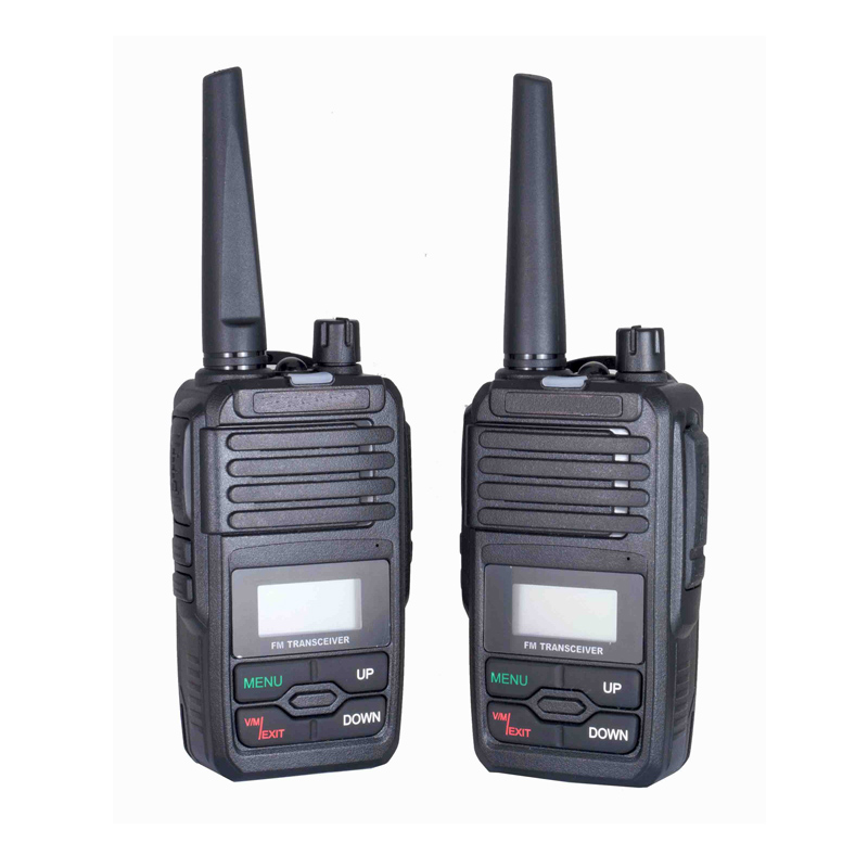 Μίνι φορητό ραδιόφωνο διπλής κατεύθυνσης 3W VHF UHF
