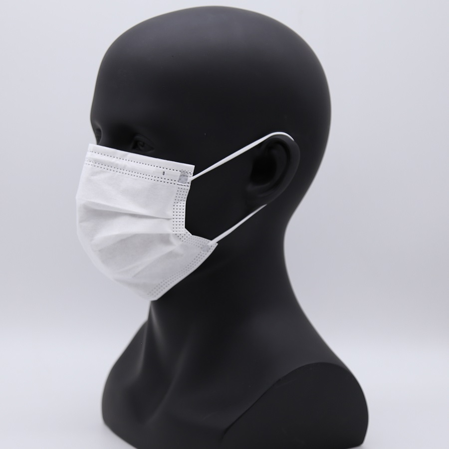 Μη υφασμένη μάσκα προσώπου 3Ply Earloop Διαθέσιμο
