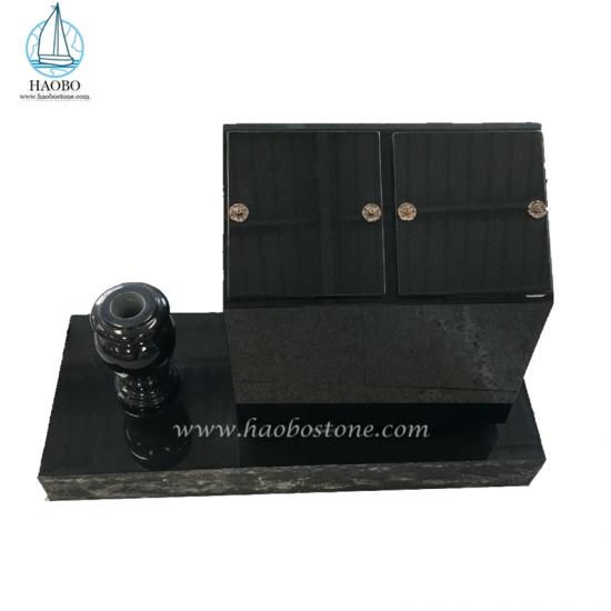 Εργοστασιακή πώληση Black Granite 2 Niches Private Monument Columbarium

