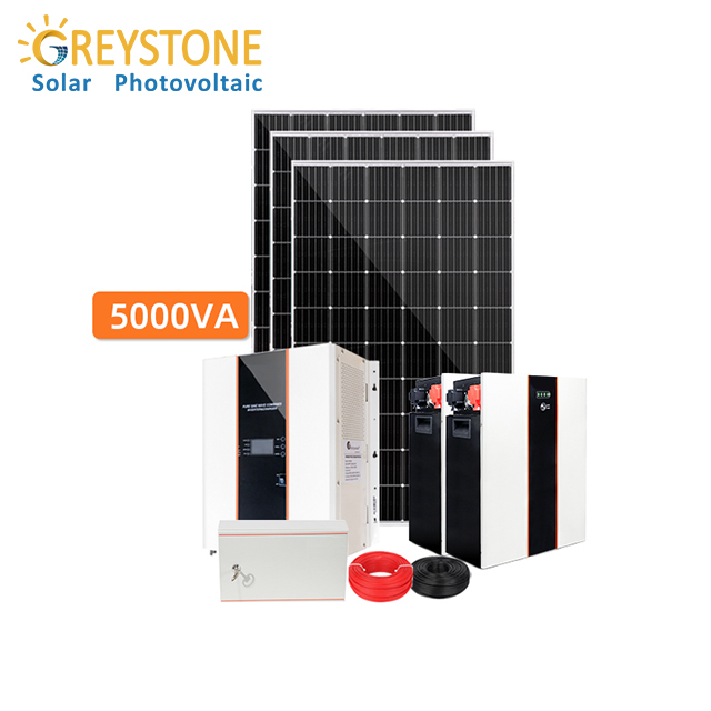 Ηλιακό σύστημα 5KVA(5KW) Εκτός δικτύου Οικιακή χρήση
