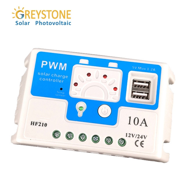 Τρόποι ελέγχου πολλαπλών φορτίων Greystone PWM Solar Controller
