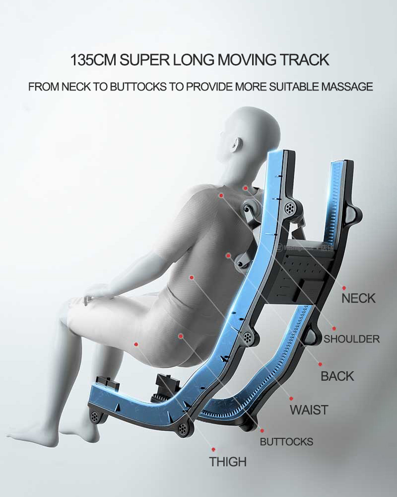 Καρέκλα μασάζ 135cm Moving Track