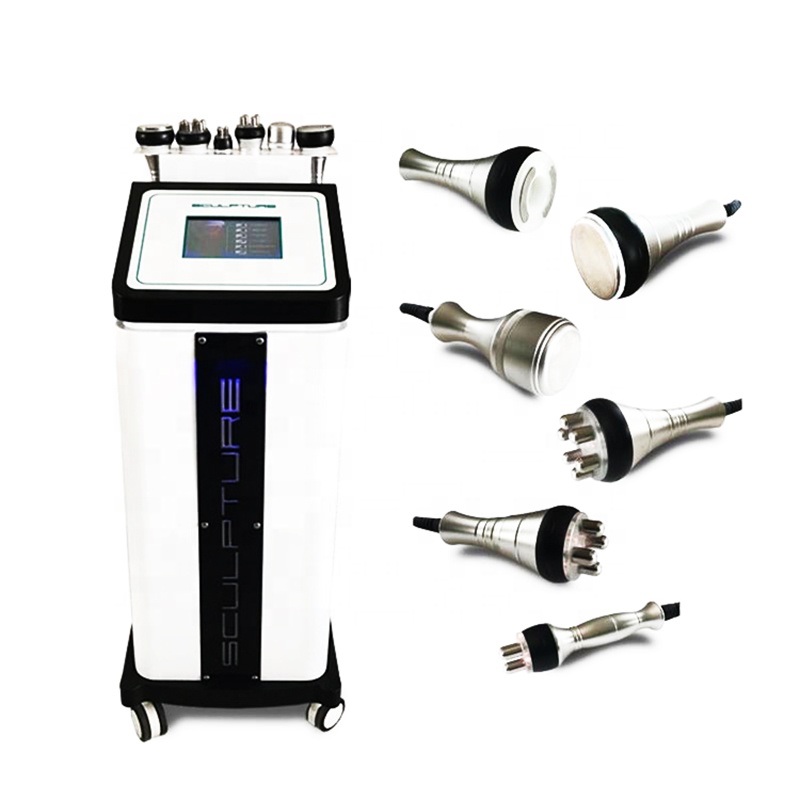 6 σε 1 80K Ultrasonic Cavitation Machine Skin Tightening Vacuum RF Body Slimming Machine